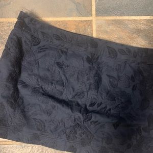 Embroidered mini skirt